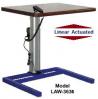 Linear Actuated Adjustable Height Work Bench